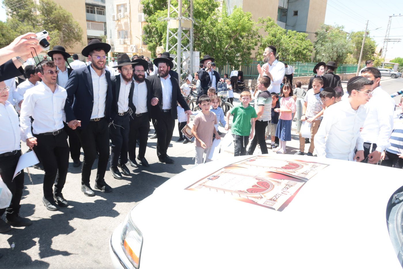 קבלת פנים לאסיר צוריאל צדוק 