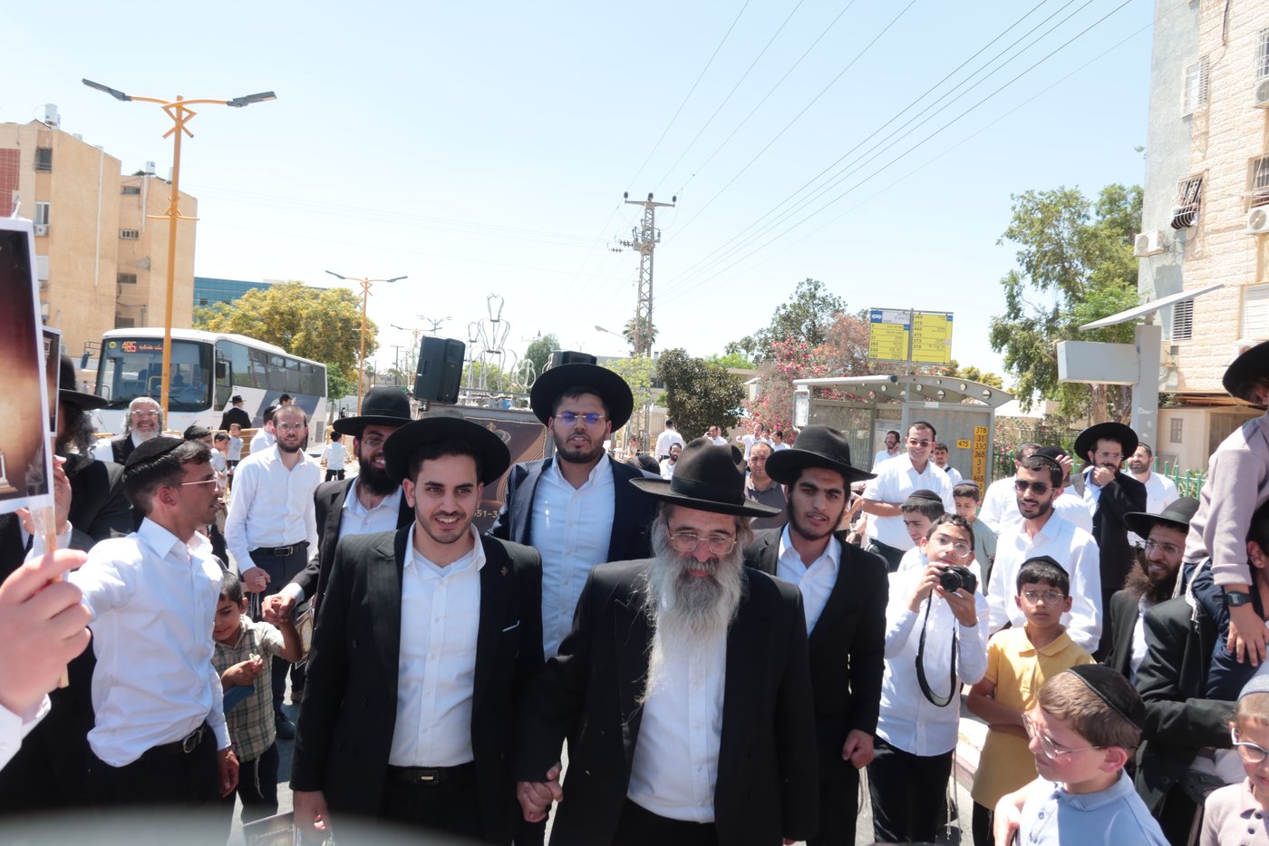 קבלת פנים לאסיר צוריאל צדוק 