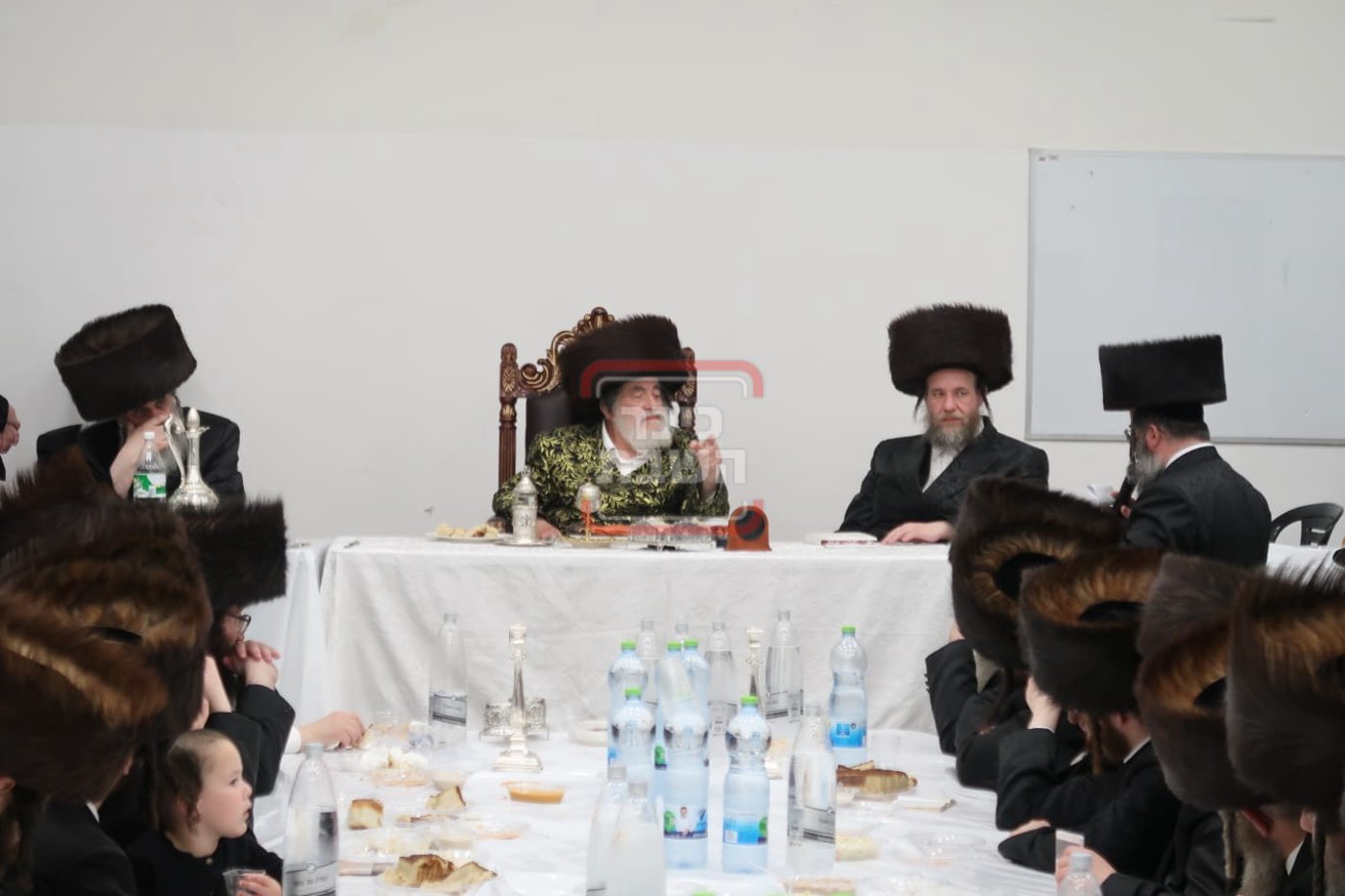 שמחת הפארשפיל לרגל נישואי נכדת האדמו"ר מויז'ניץ 