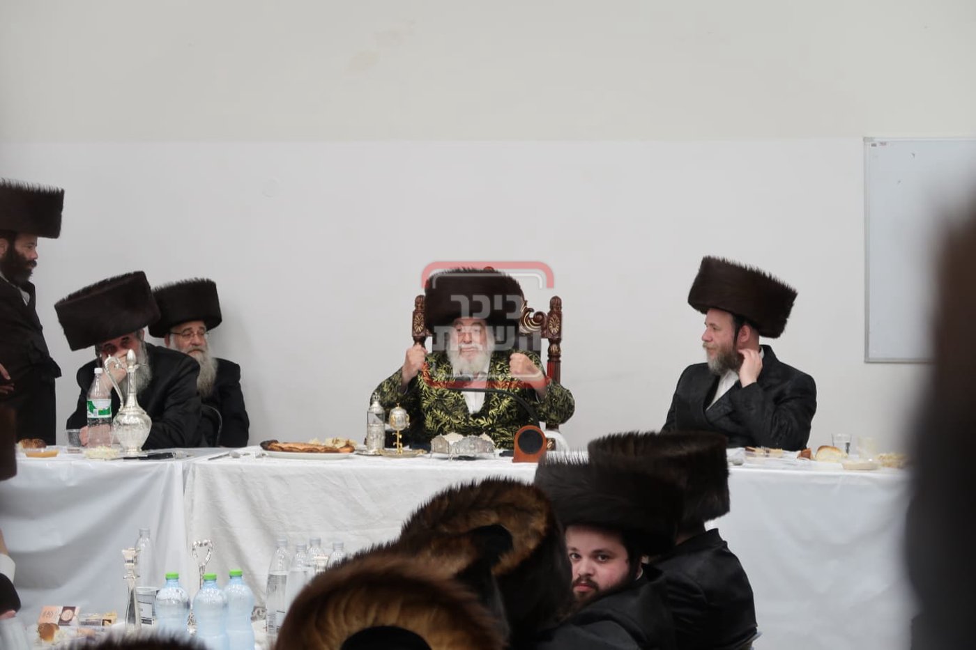 שמחת הפארשפיל לרגל נישואי נכדת האדמו"ר מויז'ניץ 