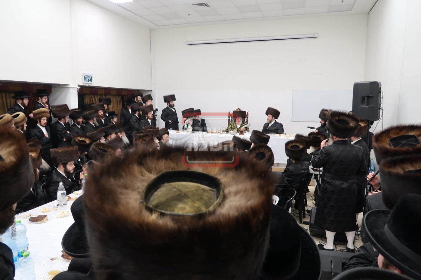 שמחת הפארשפיל לרגל נישואי נכדת האדמו"ר מויז'ניץ 
