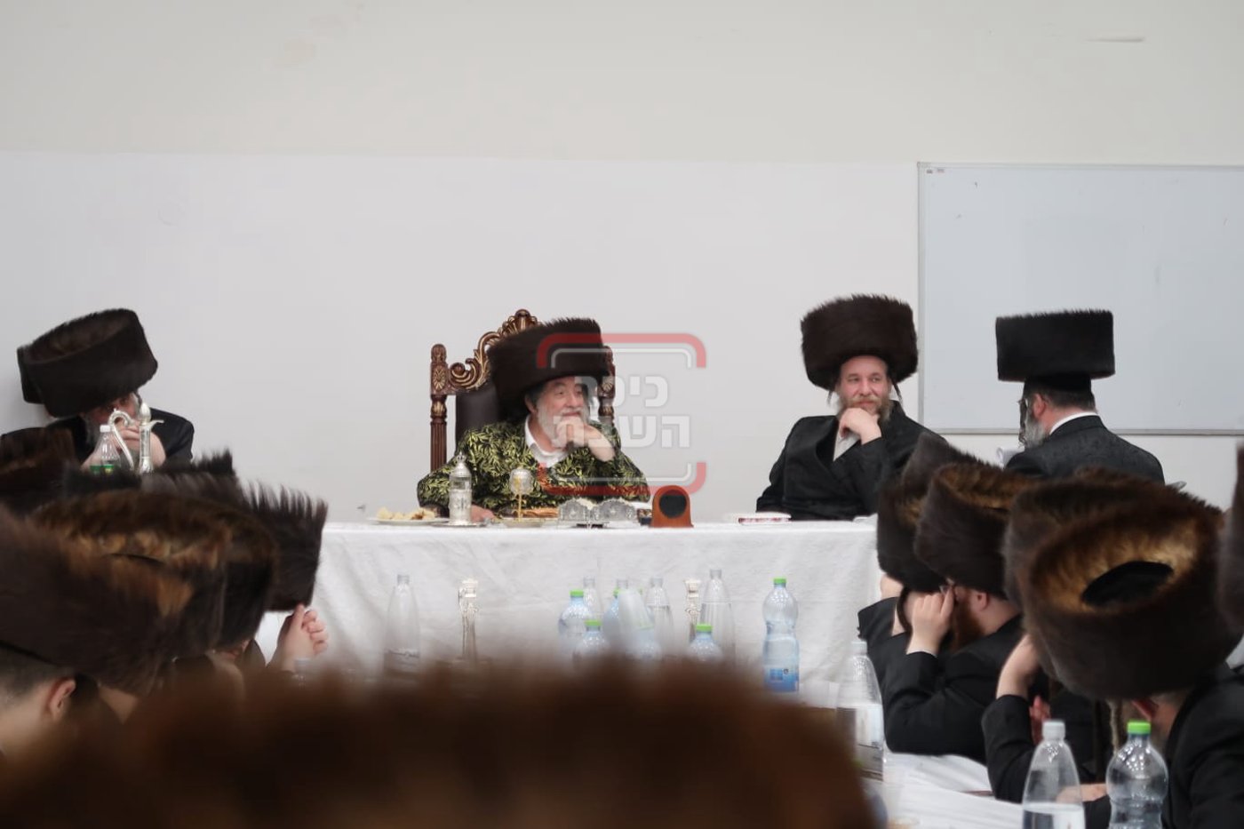 שמחת הפארשפיל לרגל נישואי נכדת האדמו"ר מויז'ניץ 