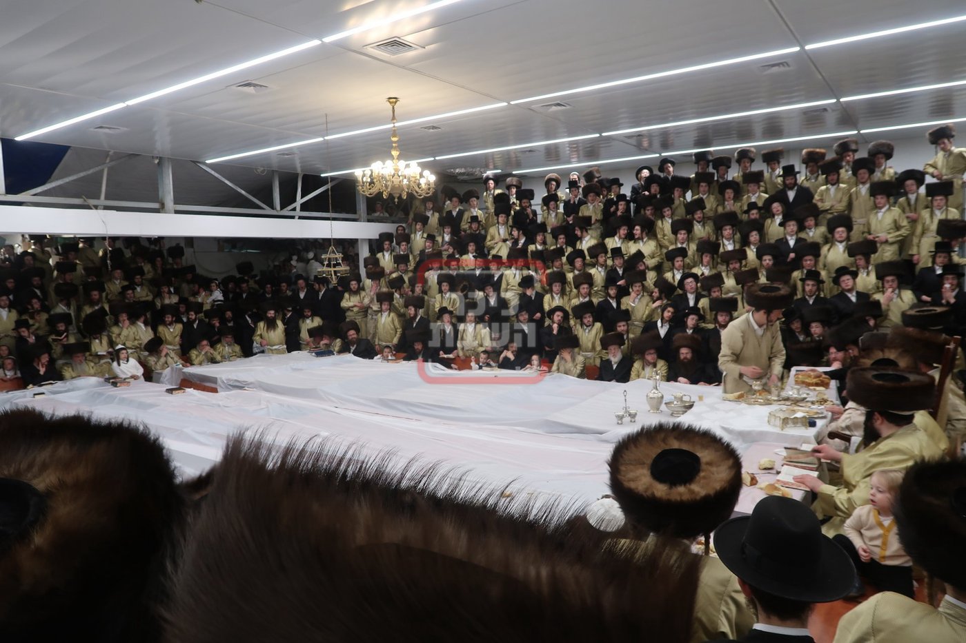 האדמו"ר מתולדות אברהם יצחק, מוצאי שב"ק ב'הר יונה'