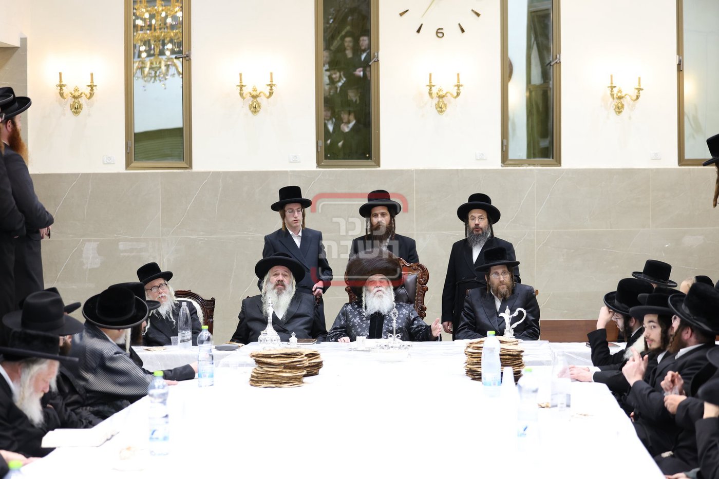 טיש פסח שני בחצה"ק קרעטשניף י-ם