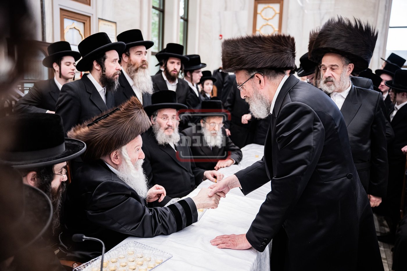 האדמו"ר מבאבוב בטיש פסח שני במונסי