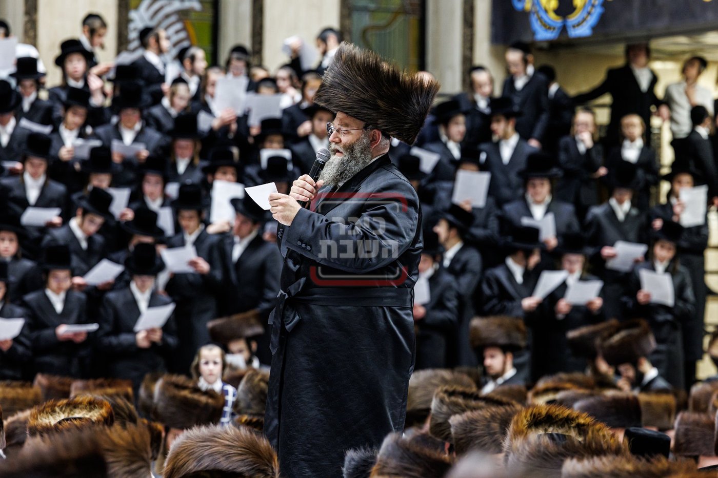 שמחת הפארשפיל לנכד האדמו"ר מבאבוב