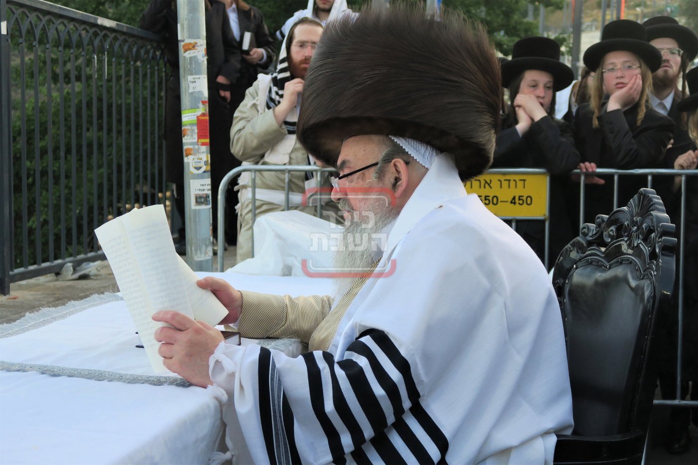 האדמו"ר מלעלוב שבת בהעלותך במירון