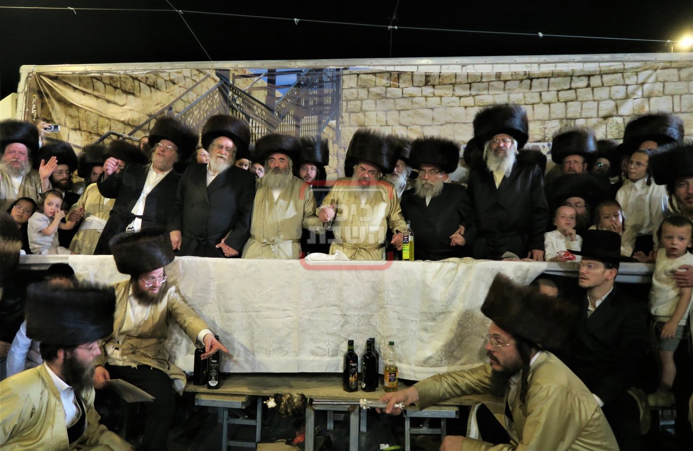 האדמו"ר מלעלוב שבת בהעלותך במירון