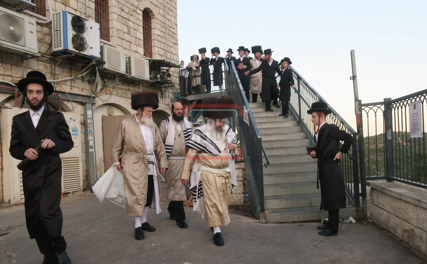 האדמו"ר מלעלוב שבת בהעלותך במירון