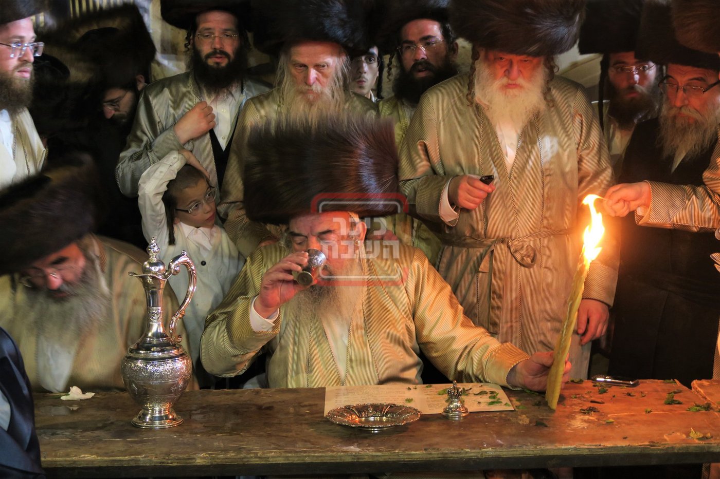 האדמו"ר מלעלוב שבת בהעלותך במירון