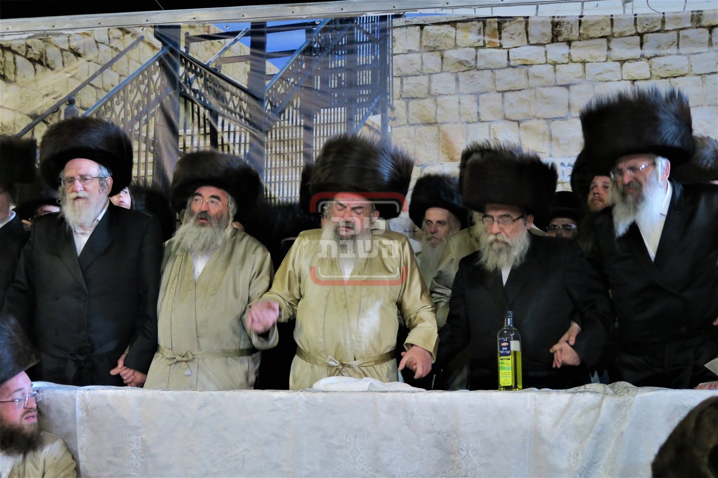 האדמו"ר מלעלוב שבת בהעלותך במירון