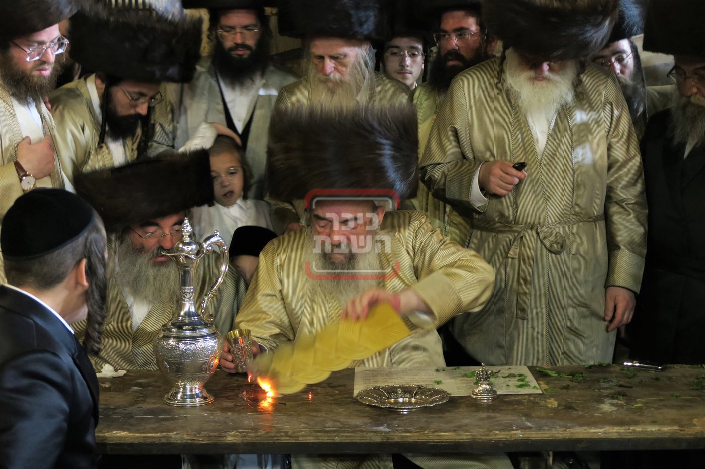 האדמו"ר מלעלוב שבת בהעלותך במירון
