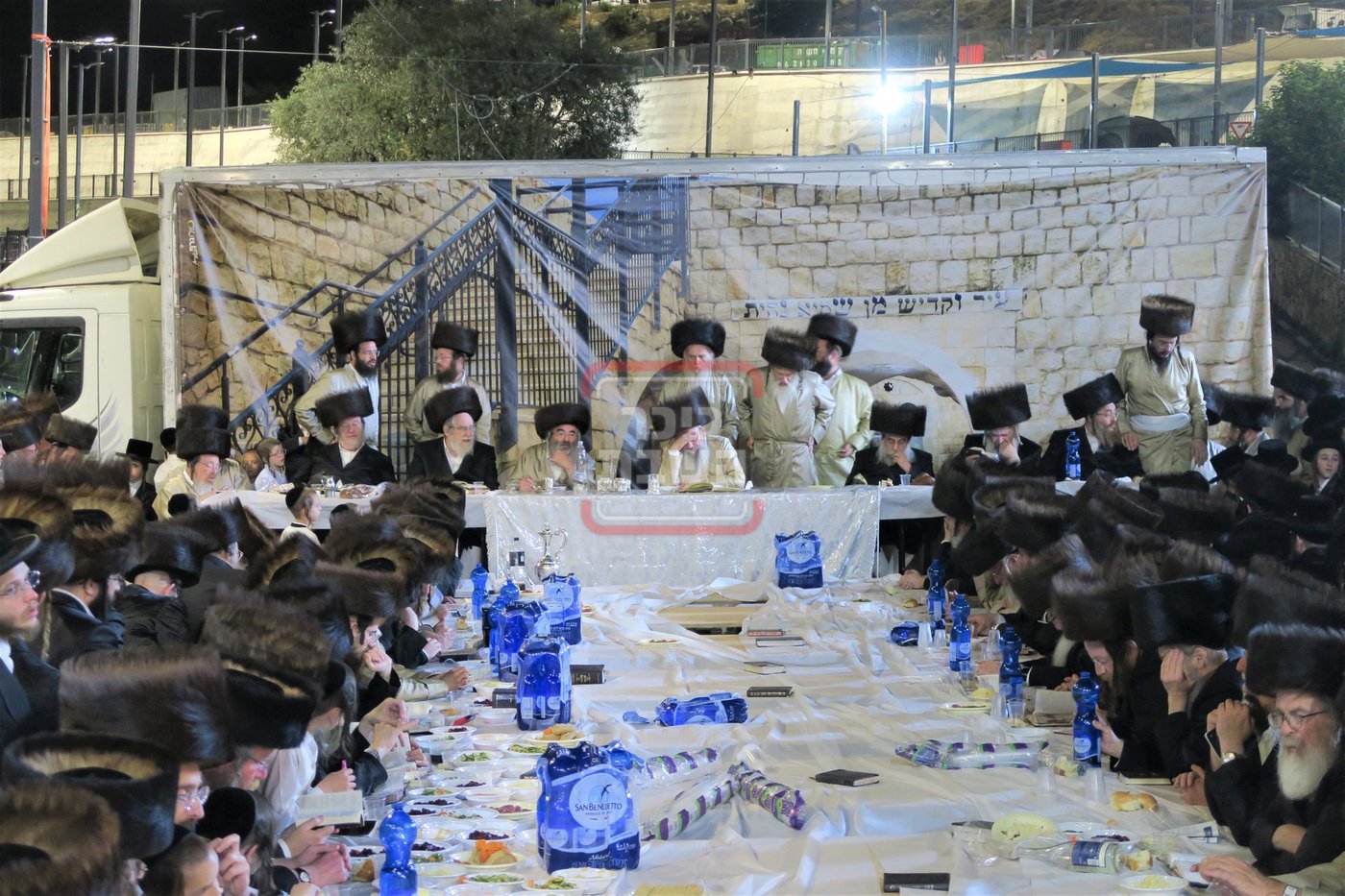האדמו"ר מלעלוב שבת בהעלותך במירון
