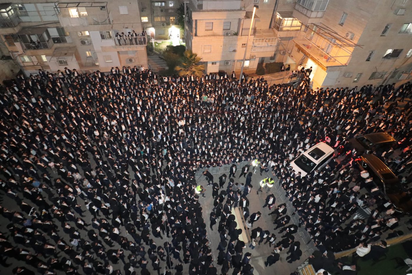 מסע הלוויית הגרב"ש דויטש זצ"ל - בירושלים