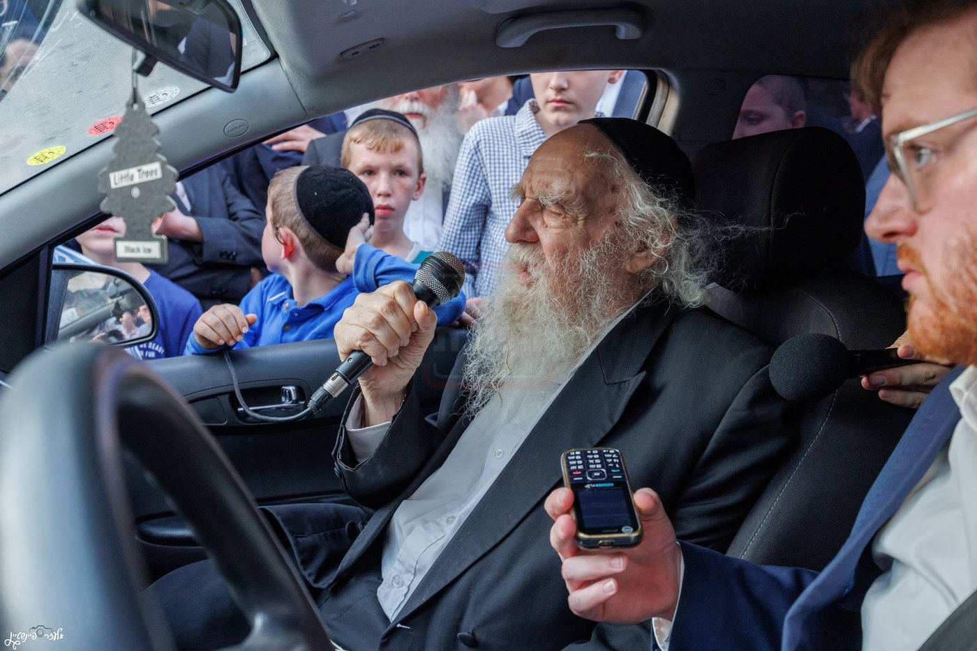 מסע הלוויית הגרב"ש דויטש זצ"ל - בבני ברק, הגר"צ פרידמן מספיד