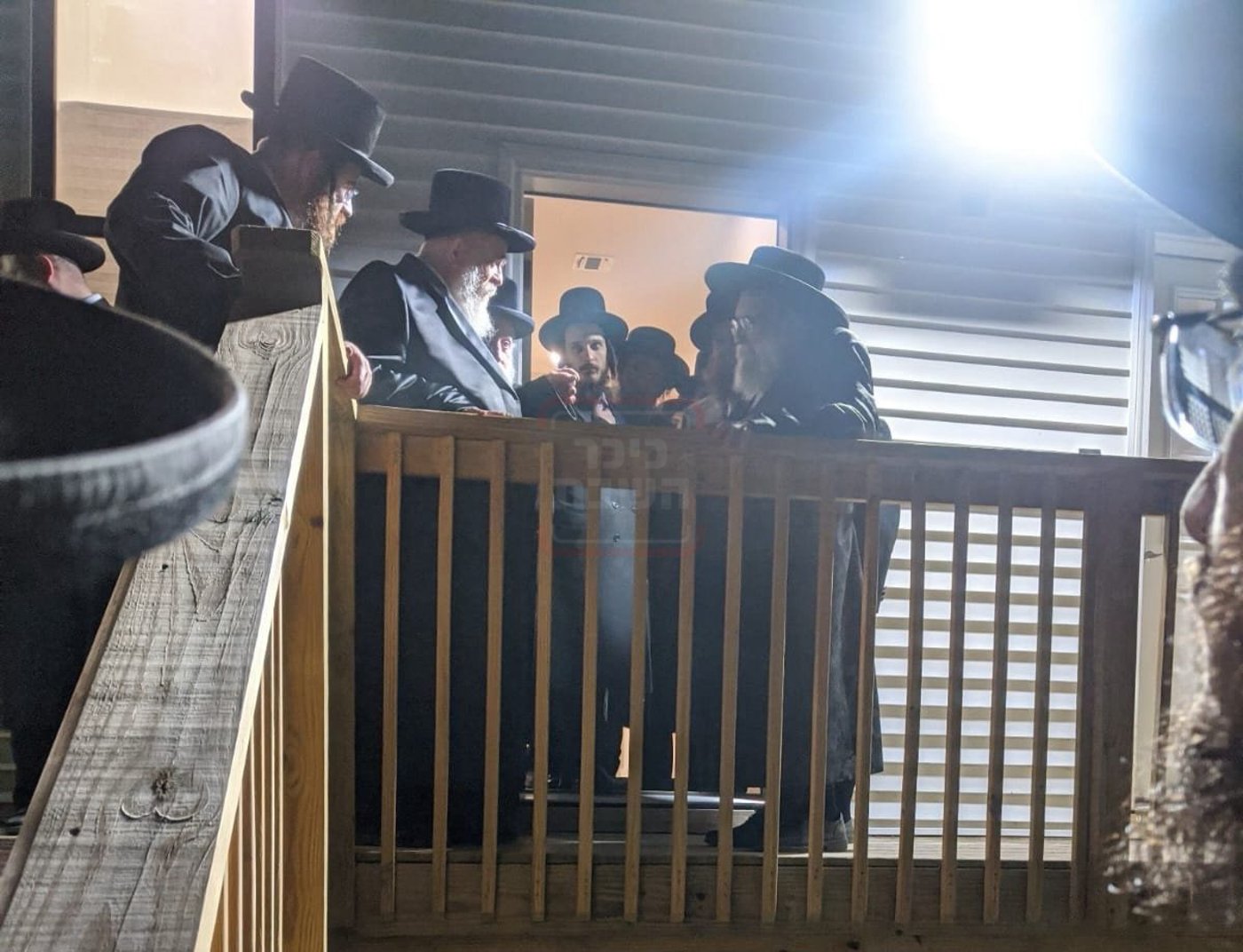 האדמו"ר מסקווירא מב''פ בביקור אצל גאב''ד וואודריזש