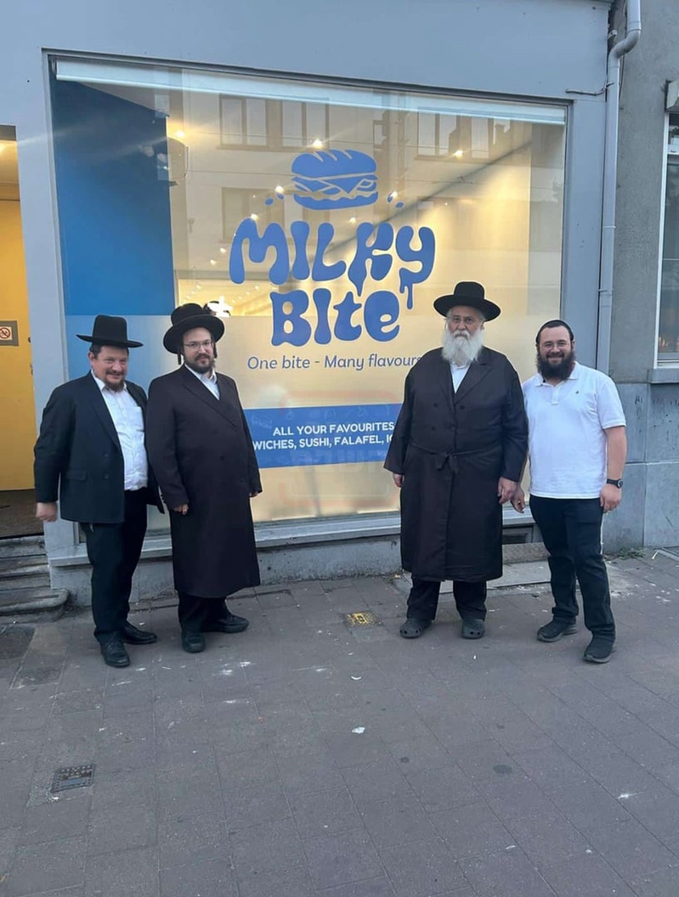 הרב שרף ברחובות אנטווערפן