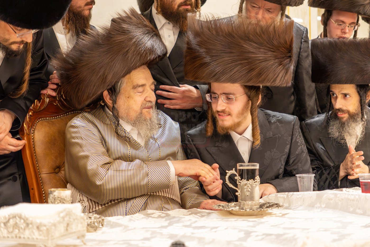שמחת נישואי נין הגה"צ רבי יעקב מאיר שכטר
