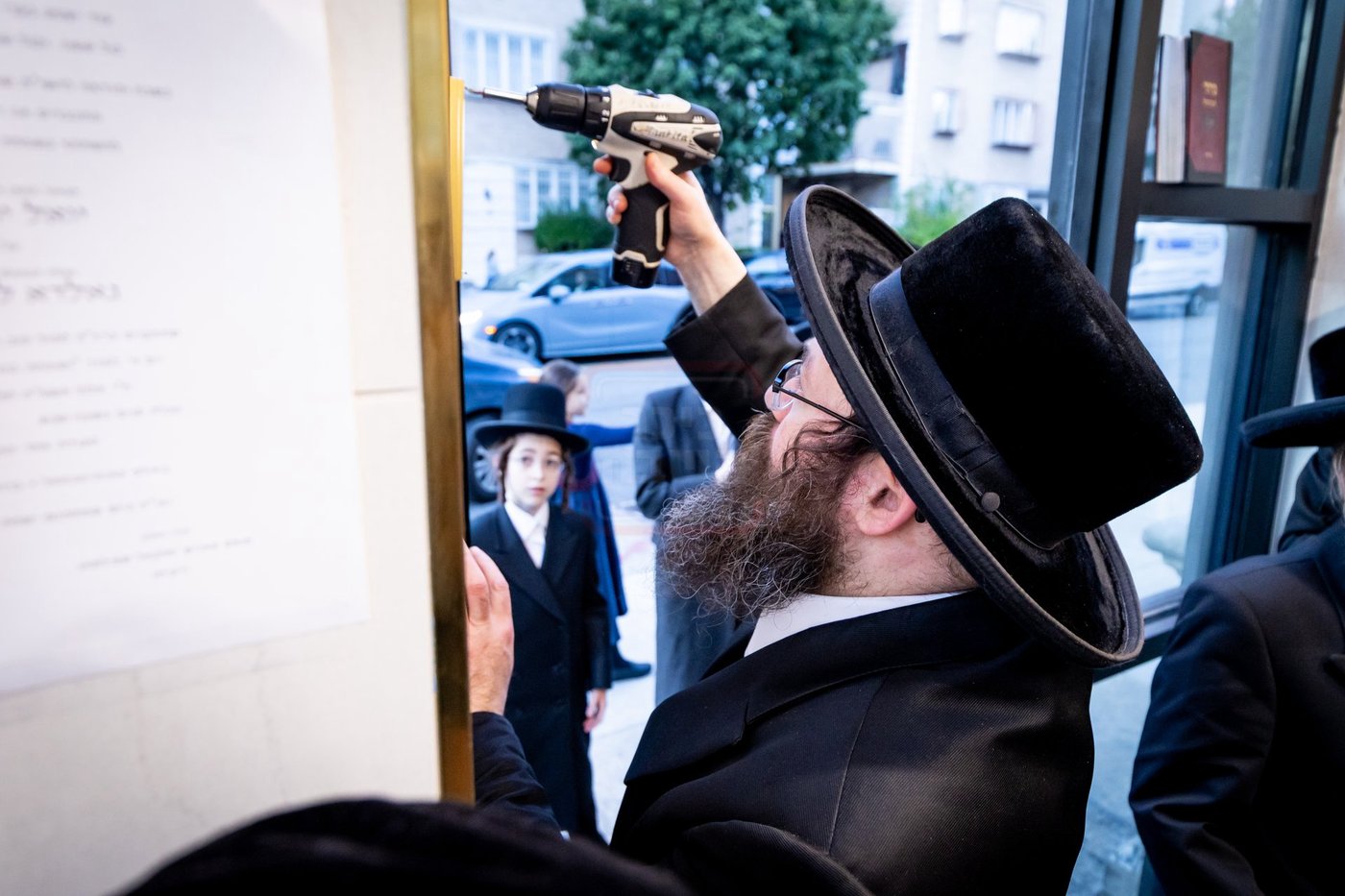 מעמד חנוכת השטיבלעך בסאטמר