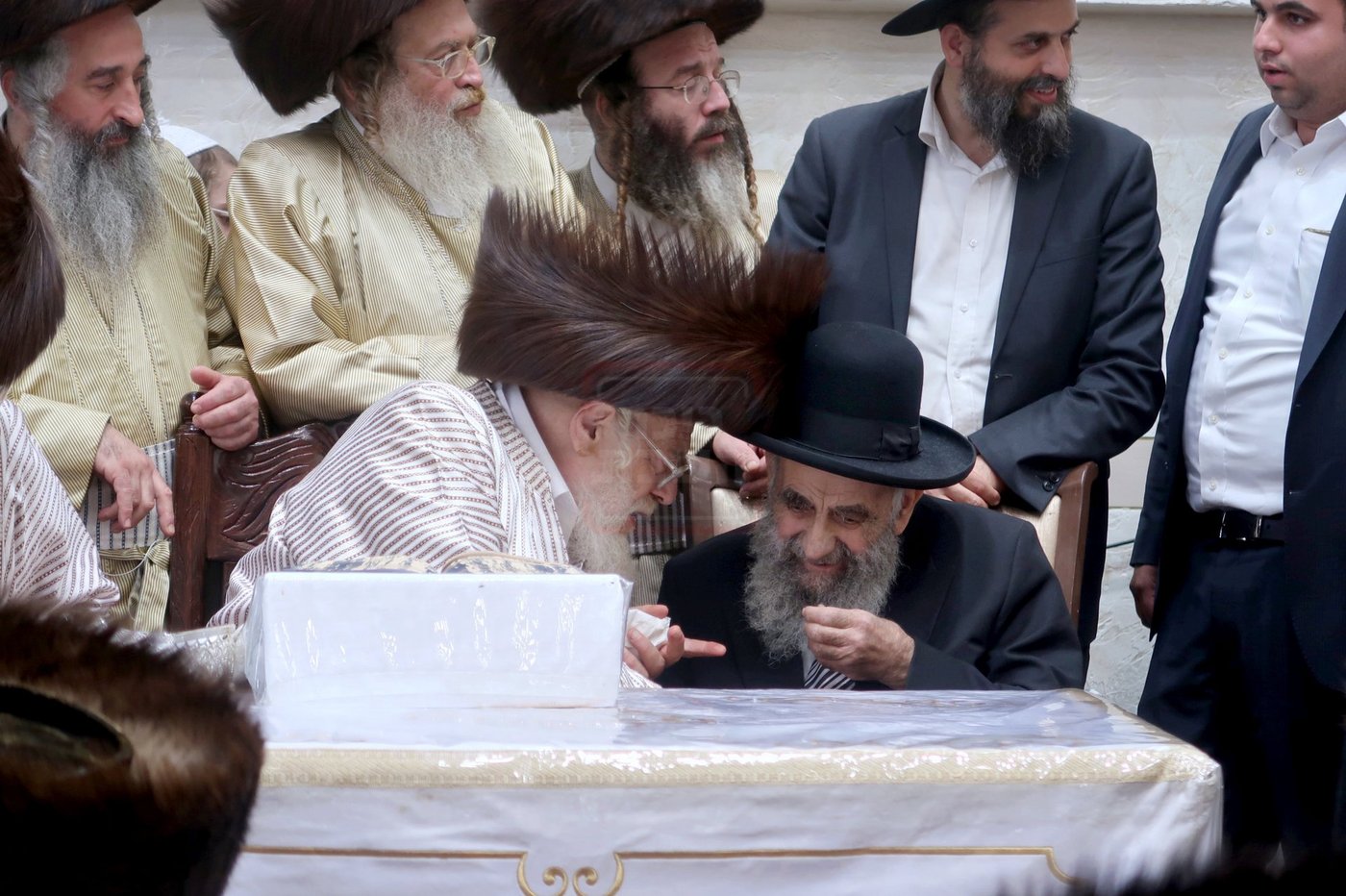 הגר"מ צדקה בשמחת בית השואבה בתולדות אהרן