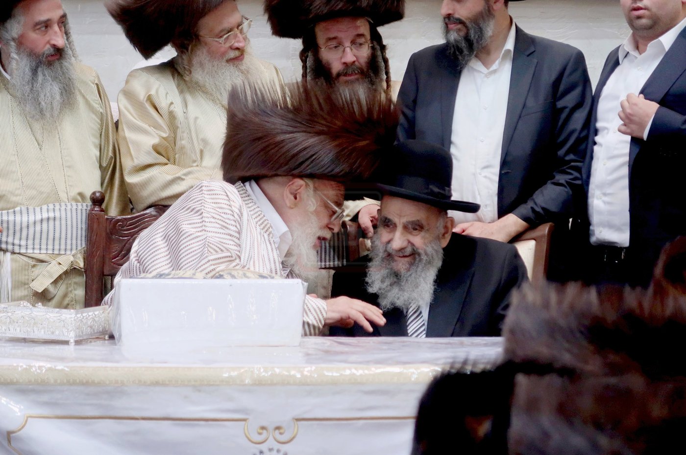 הגר"מ צדקה בשמחת בית השואבה בתולדות אהרן