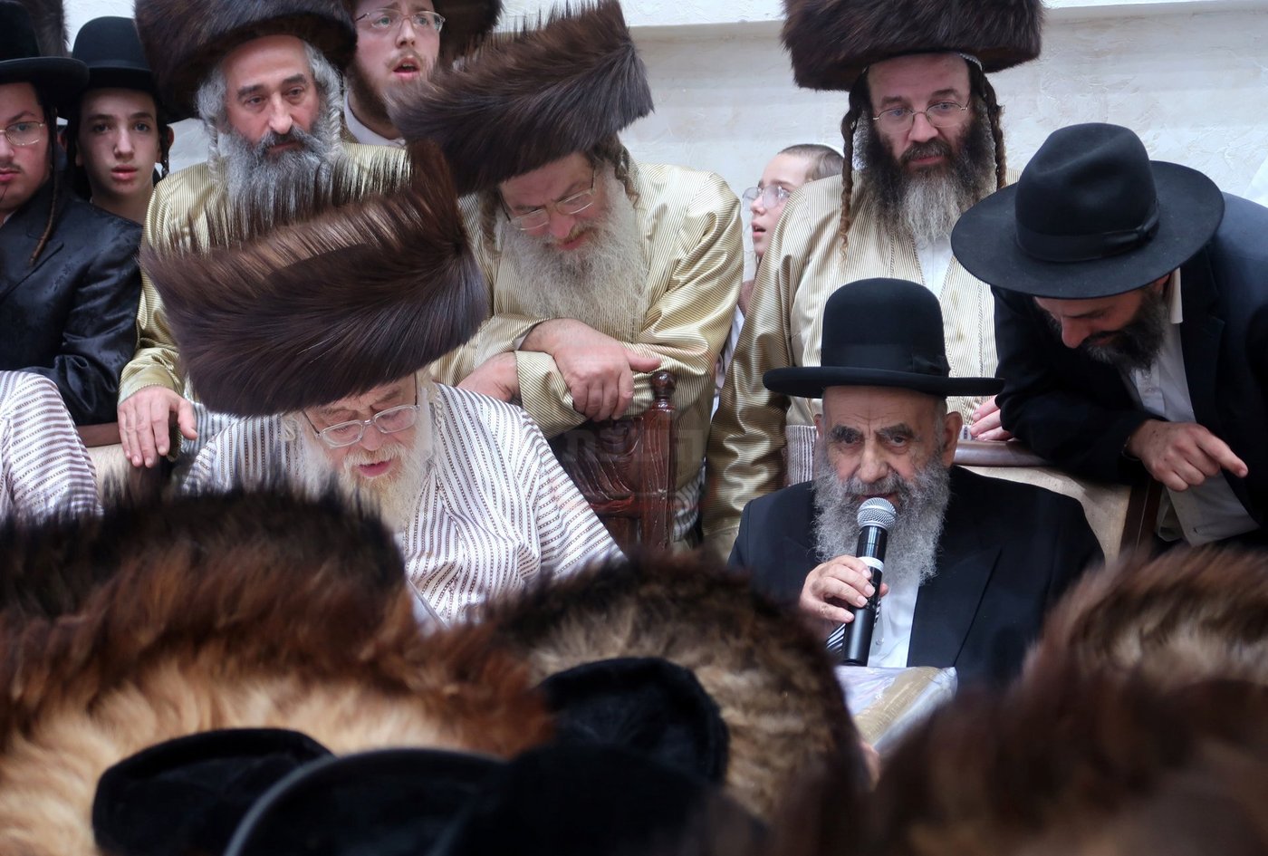 הגר"מ צדקה בשמחת בית השואבה בתולדות אהרן