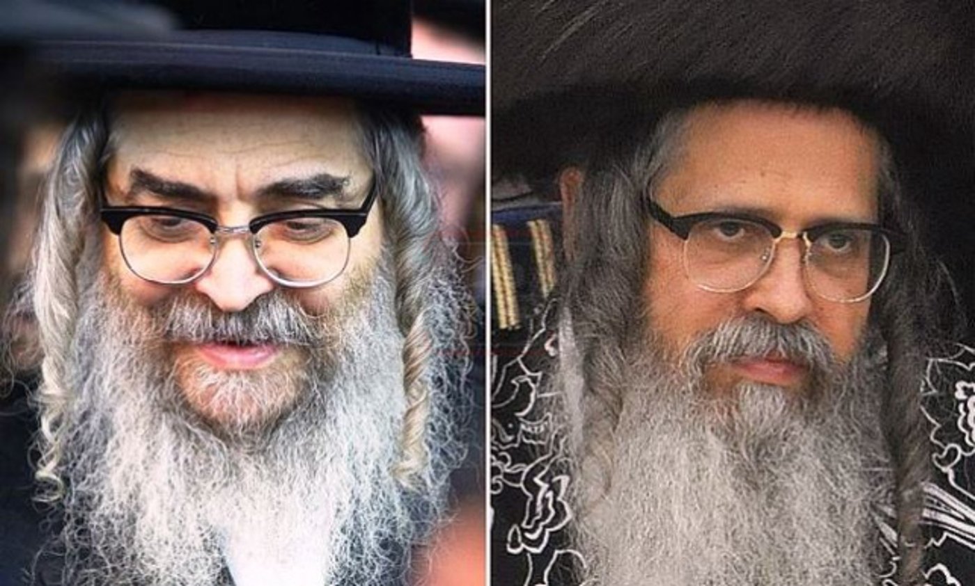 האדמו"רים מסאטמר: (צילום:ישראל כהן, מאיר אלפסי)