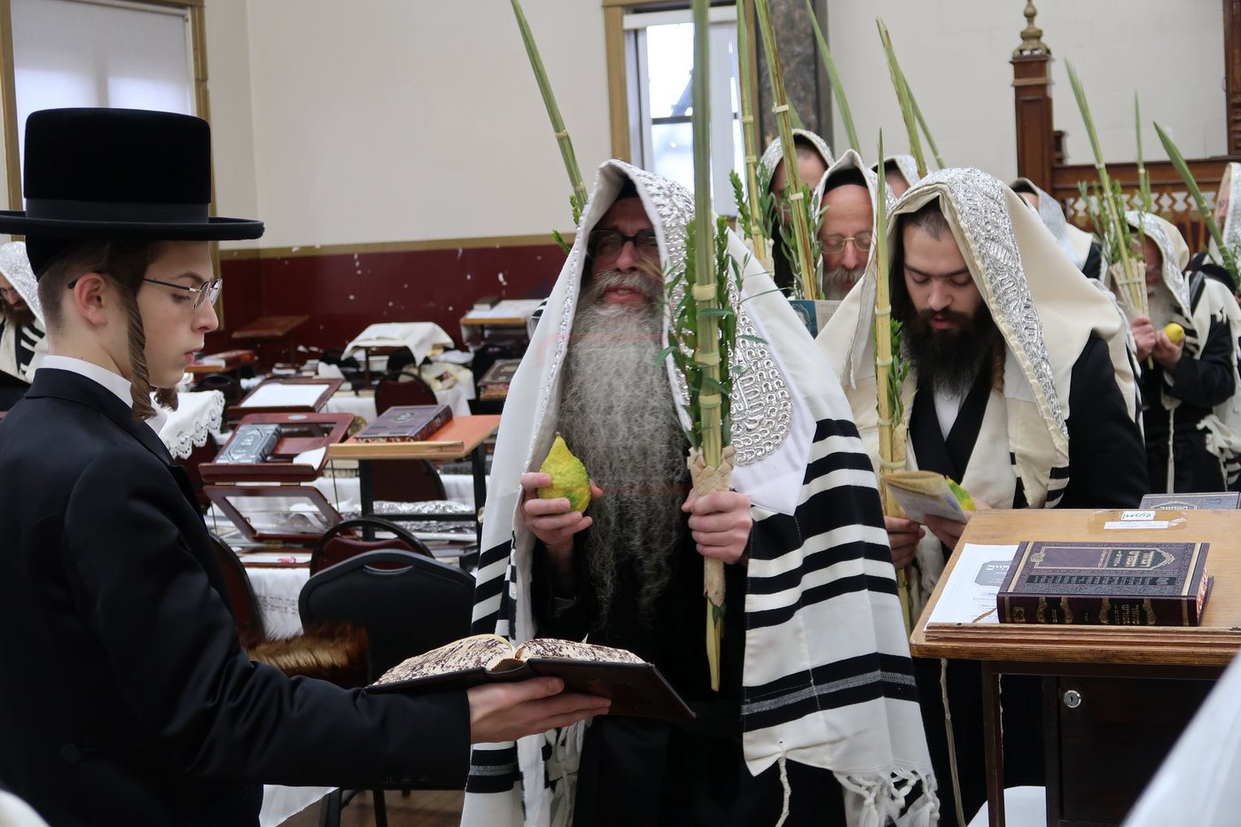 חג הסוכות ושמחת תורה בחצה"ק צאנז זוועהיל