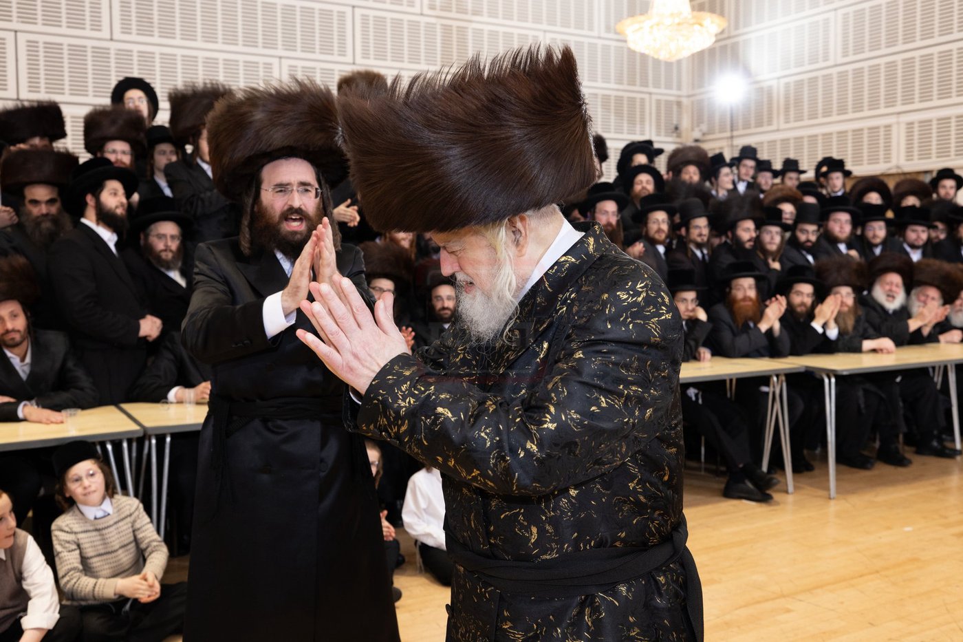 האדמו"ר ממונקאטש בביקור בלונדון