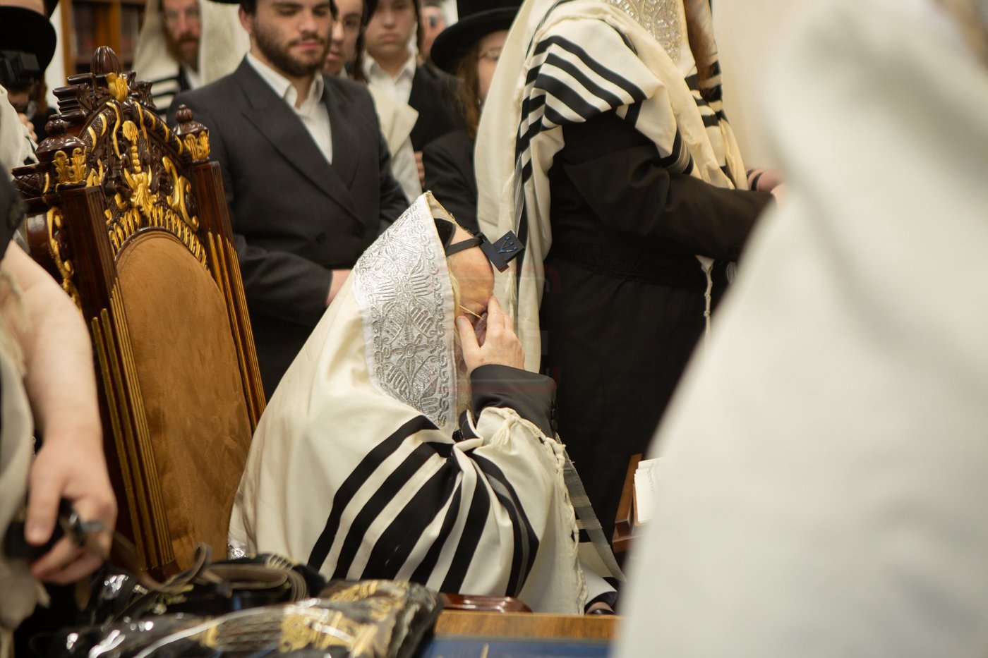 האדמו"ר ממונקאטש בביקור בלונדון