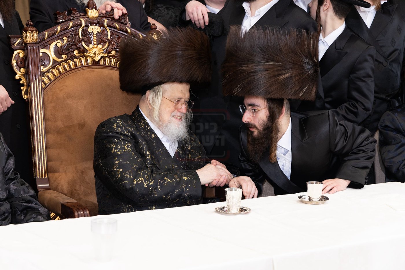 האדמו"ר ממונקאטש בביקור בלונדון