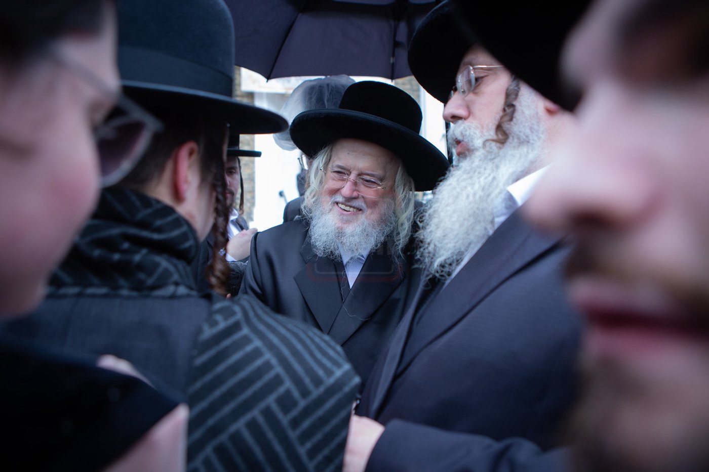 האדמו"ר ממונקאטש בביקור בלונדון