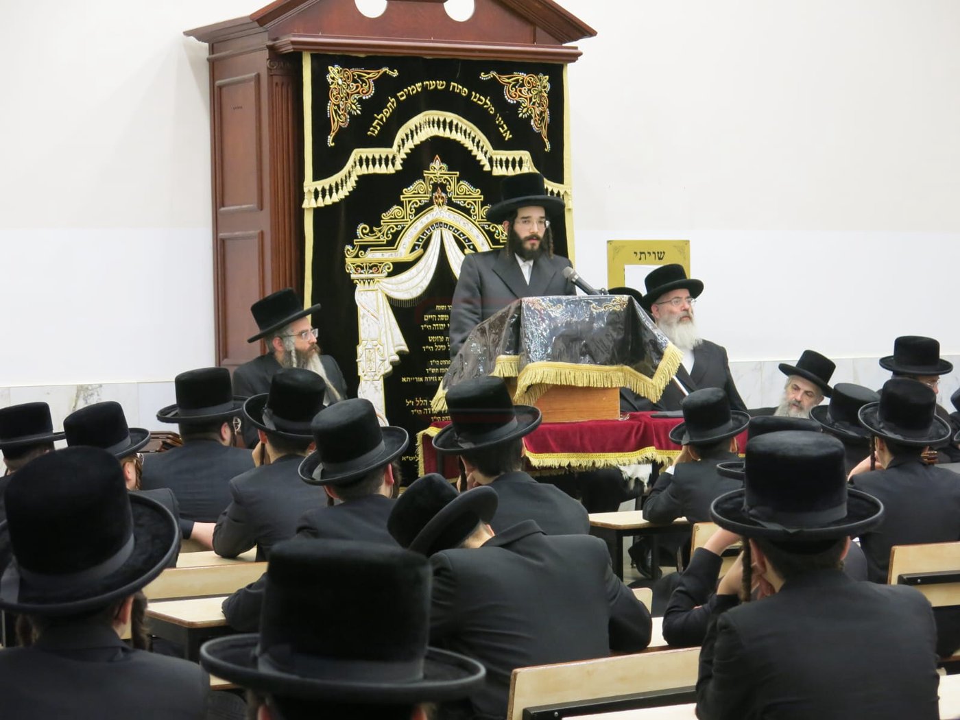 הרה"ג ר' חיים מאיר רוקח בביקור באנטווערפן