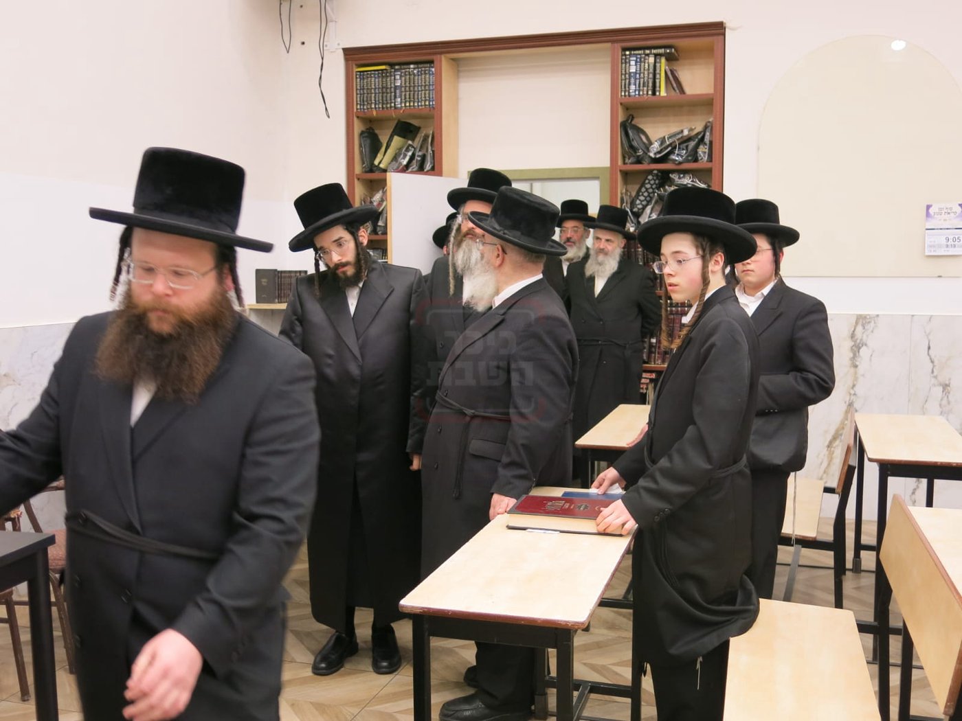 הרה"ג ר' חיים מאיר רוקח בביקור באנטווערפן