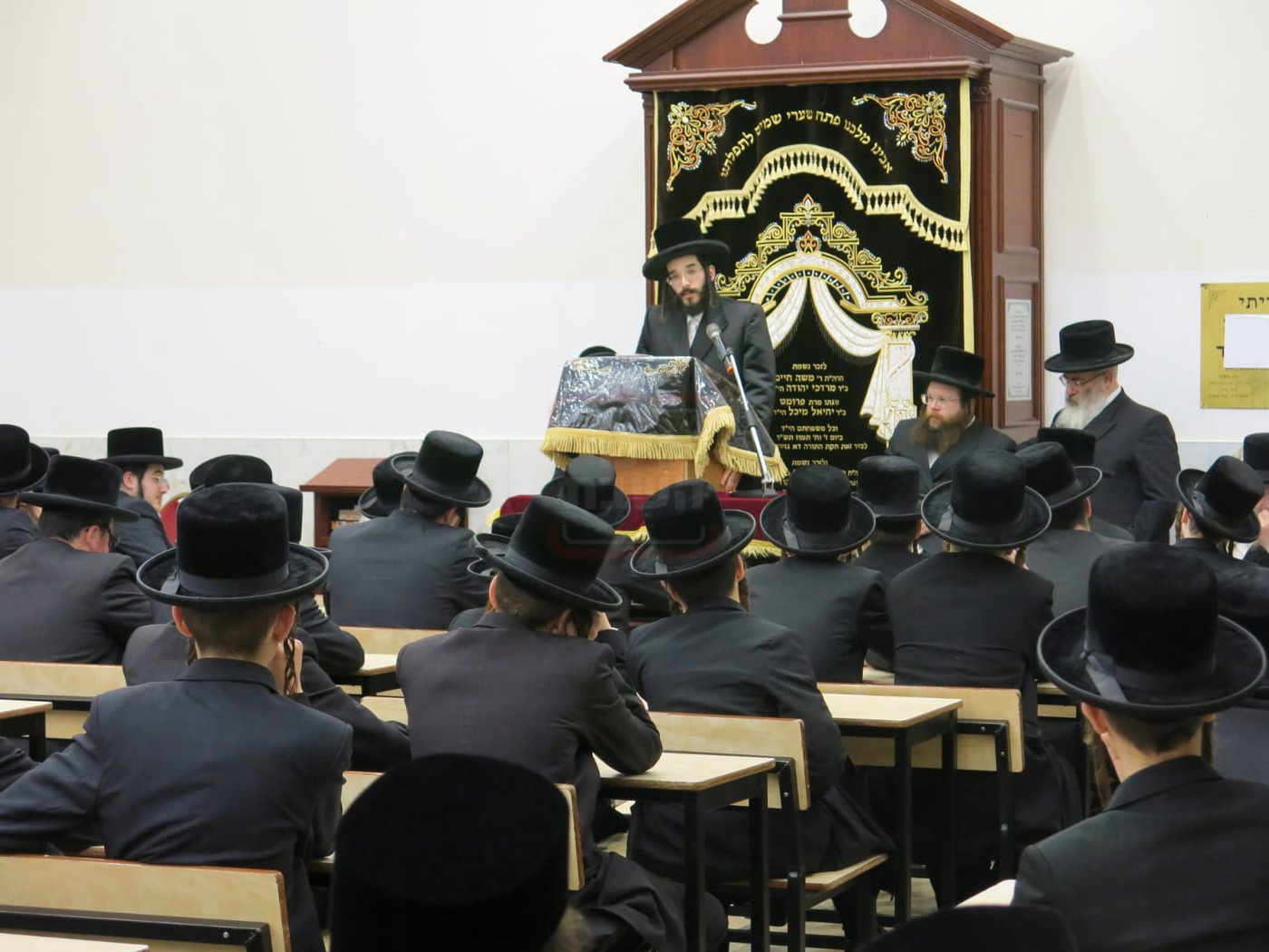 הרה"ג ר' חיים מאיר רוקח בביקור באנטווערפן