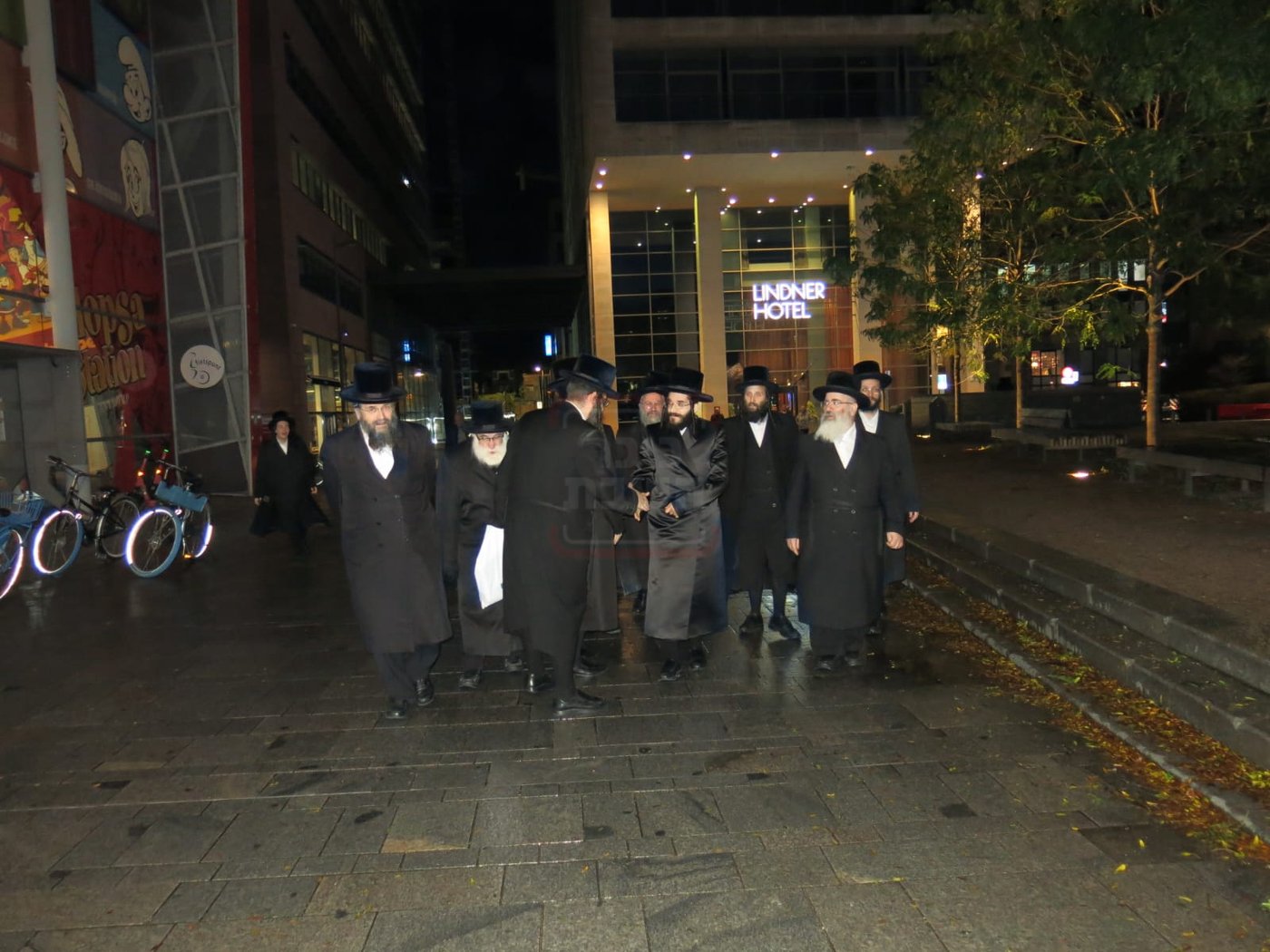 הרה"ג ר' חיים מאיר רוקח בביקור באנטווערפן