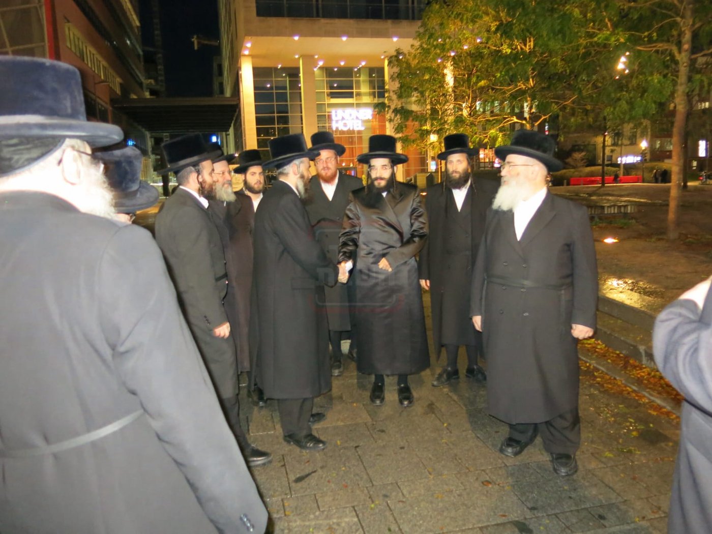 הרה"ג ר' חיים מאיר רוקח בביקור באנטווערפן