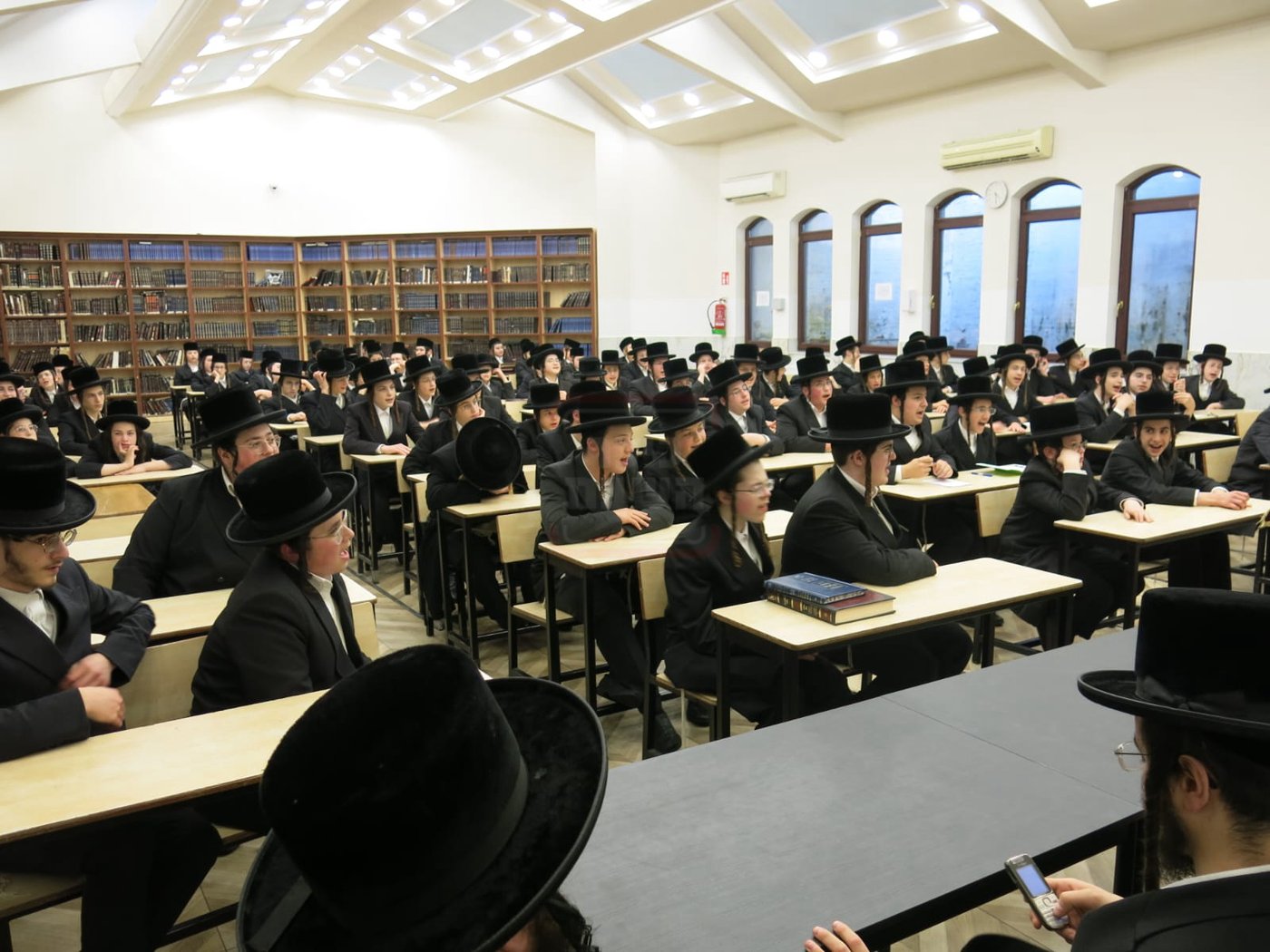 הרה"ג ר' חיים מאיר רוקח בביקור באנטווערפן