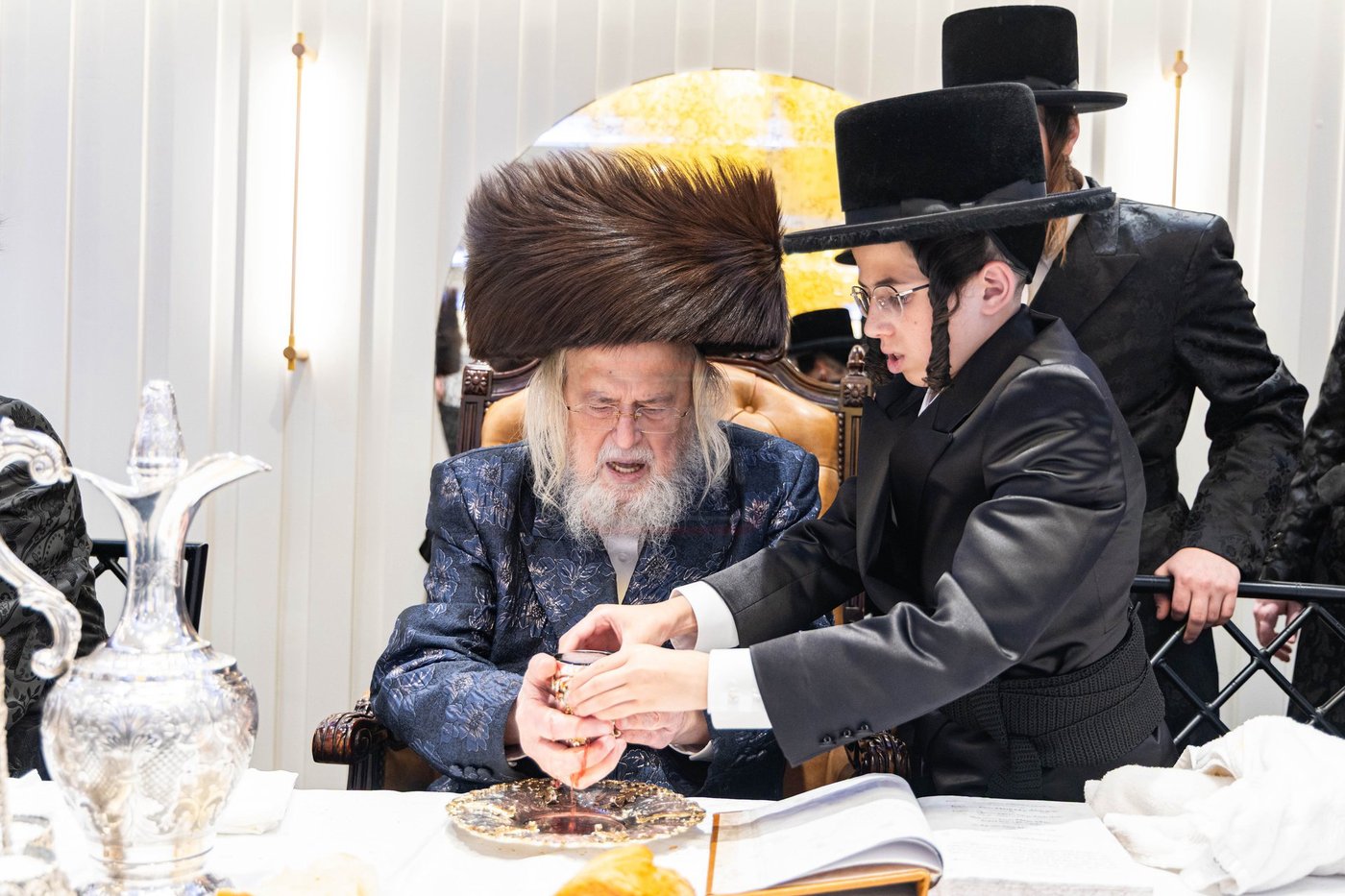 שמחת בר המצווה לנין האדמו"ר ממונקאטש