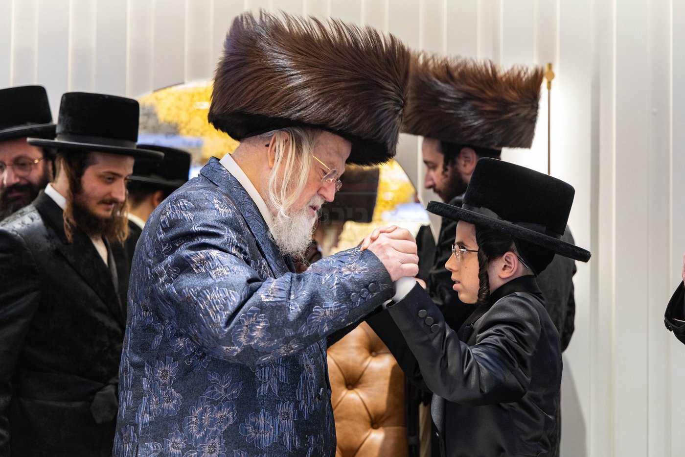 שמחת בר המצווה לנין האדמו"ר ממונקאטש