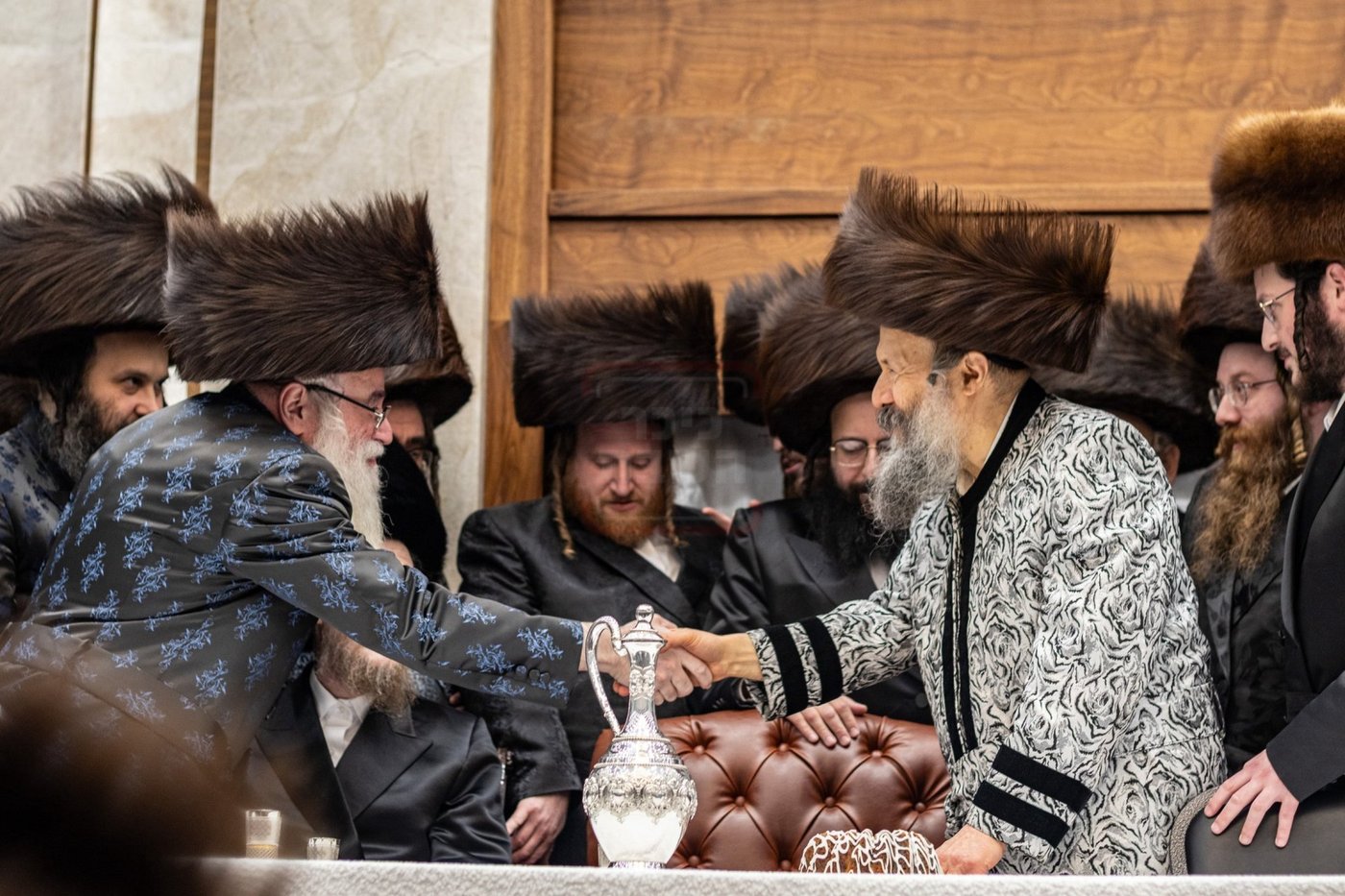 שמחת הווארט והתנאים לנכד האדמו"ר מבאבוב 45