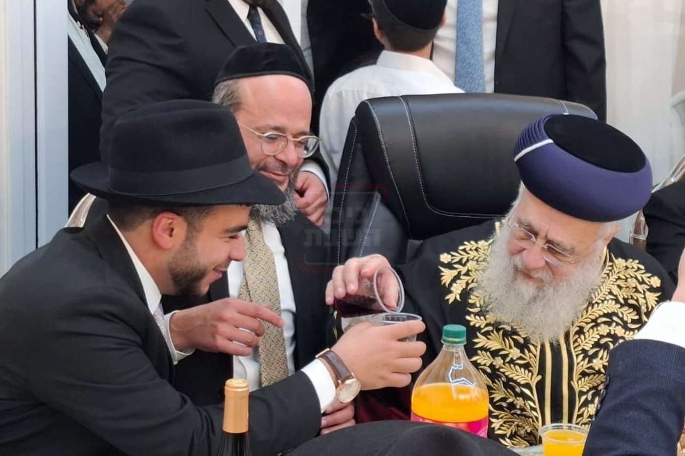 הראשל"צ הגר"י יוסף בשמחת ש"ב לבן הרה"ג ר' שמעון דרור