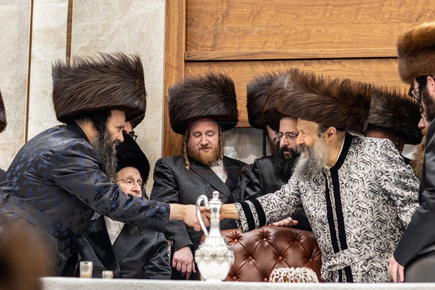 שמחת הווארט והתנאים לנכד האדמו"ר מבאבוב 45