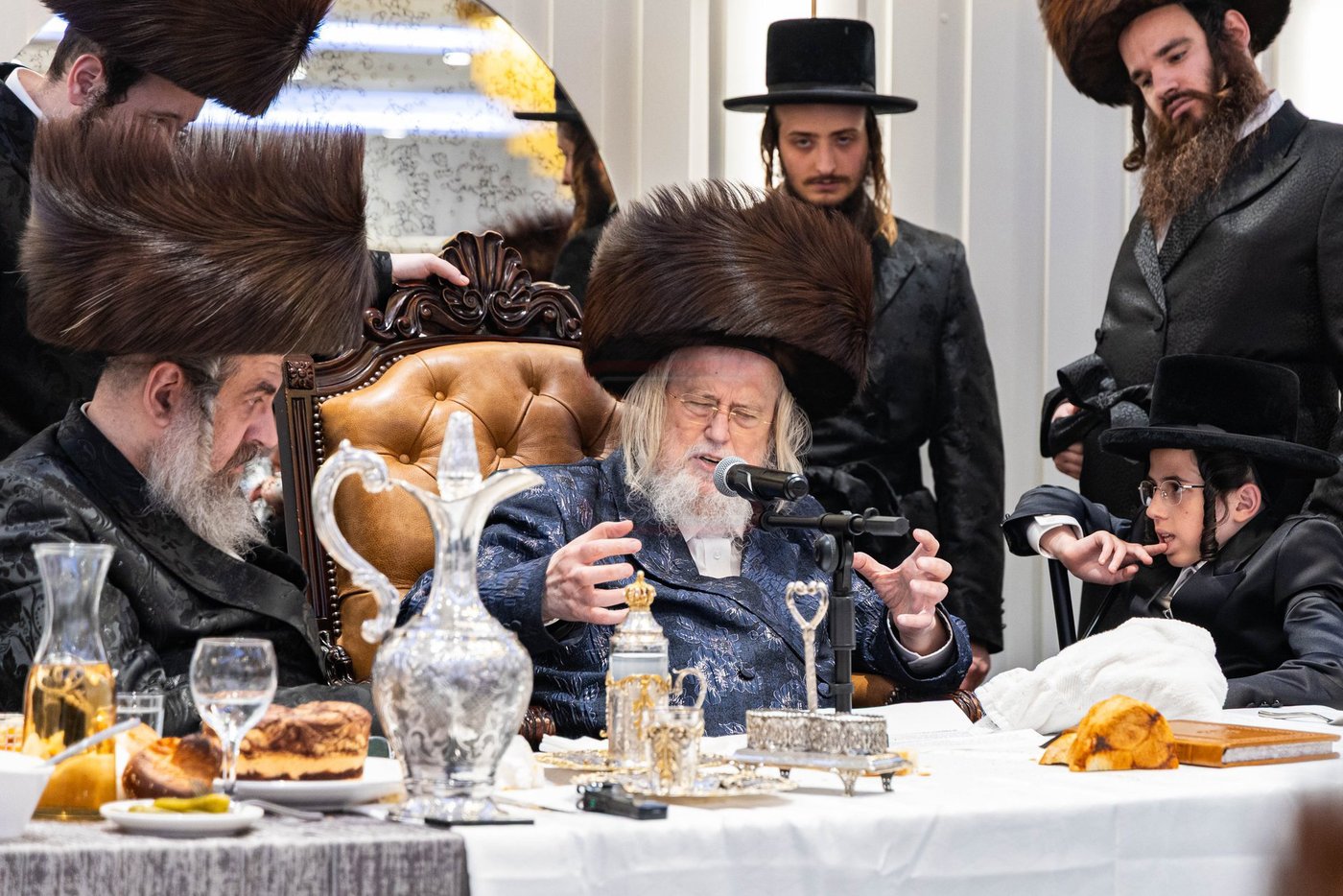 שמחת בר המצווה לנין האדמו"ר ממונקאטש