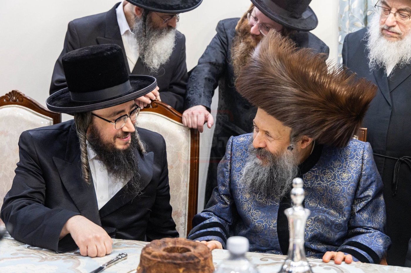 שמחת הווארט והתנאים לנכד האדמו"ר מבאבוב 45