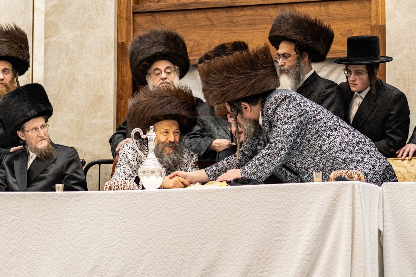 שמחת הווארט והתנאים לנכד האדמו"ר מבאבוב 45