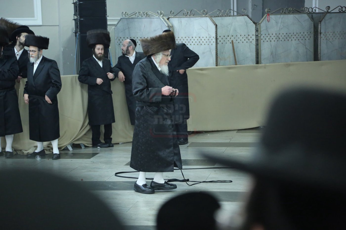 שמחת נישואי נכדת האדמו"ר מלעלוב ארה"ב