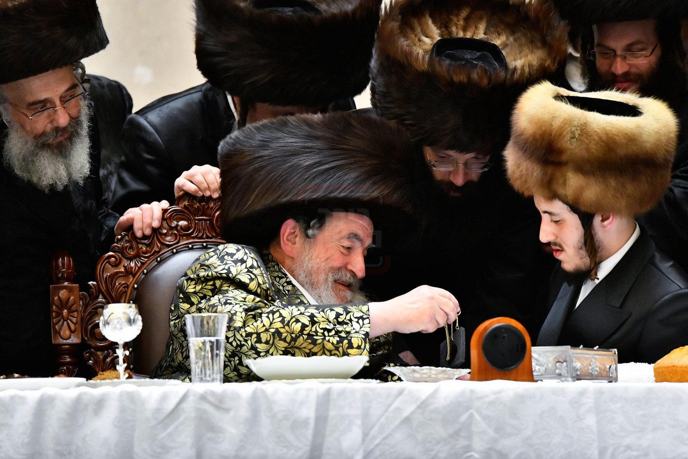 שמחת אירוסי נכד האדמו"ר מויז'ניץ