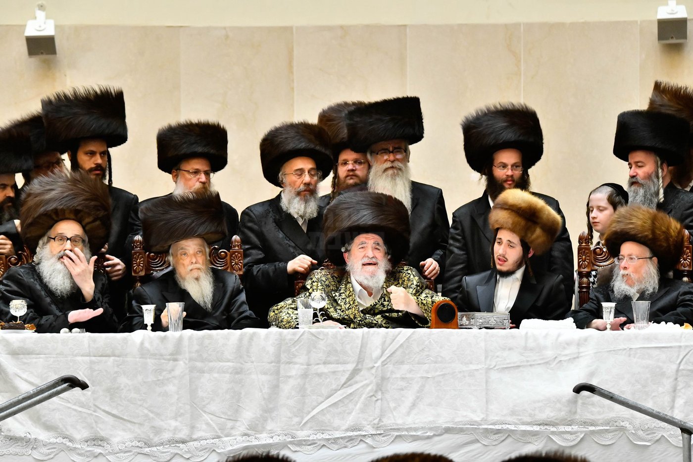 שמחת אירוסי נכד האדמו"ר מויז'ניץ