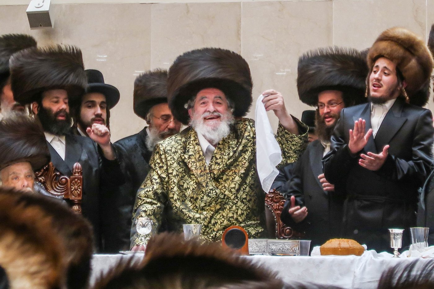 שמחת אירוסי נכד האדמו"ר מויז'ניץ